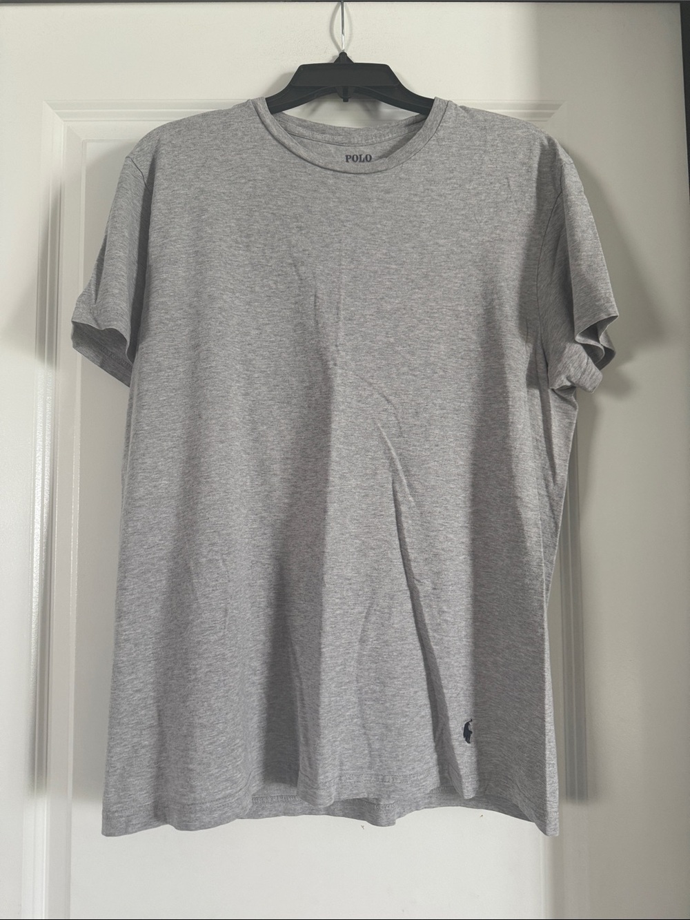Polo by Ralph Lauren Men’s Heather Gray Crewneck Tee (997)